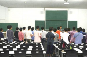 山脇先生による練習の様子